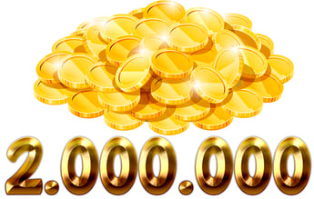 2 Millions de Jetons