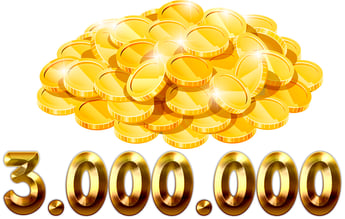 3 Millions de Jetons
