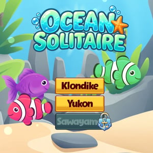 🌈 Poissons arc-en-ciel dans Ocean Solitaire image