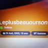 Leplusbeauourson