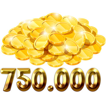 750 000 Jetons