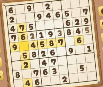 Sudoku screenshot