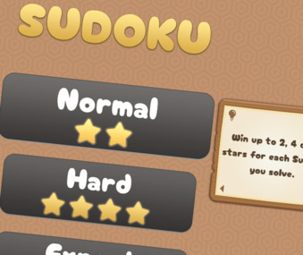 Sudoku screenshot